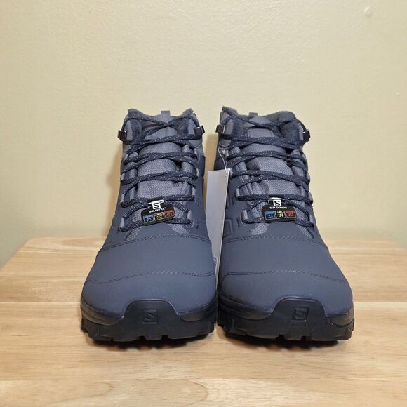 Salomon Yalta TS CSWP Waterproof Boots Quiet Shade Grey Black Men\'s Size 10.5 main image 5
